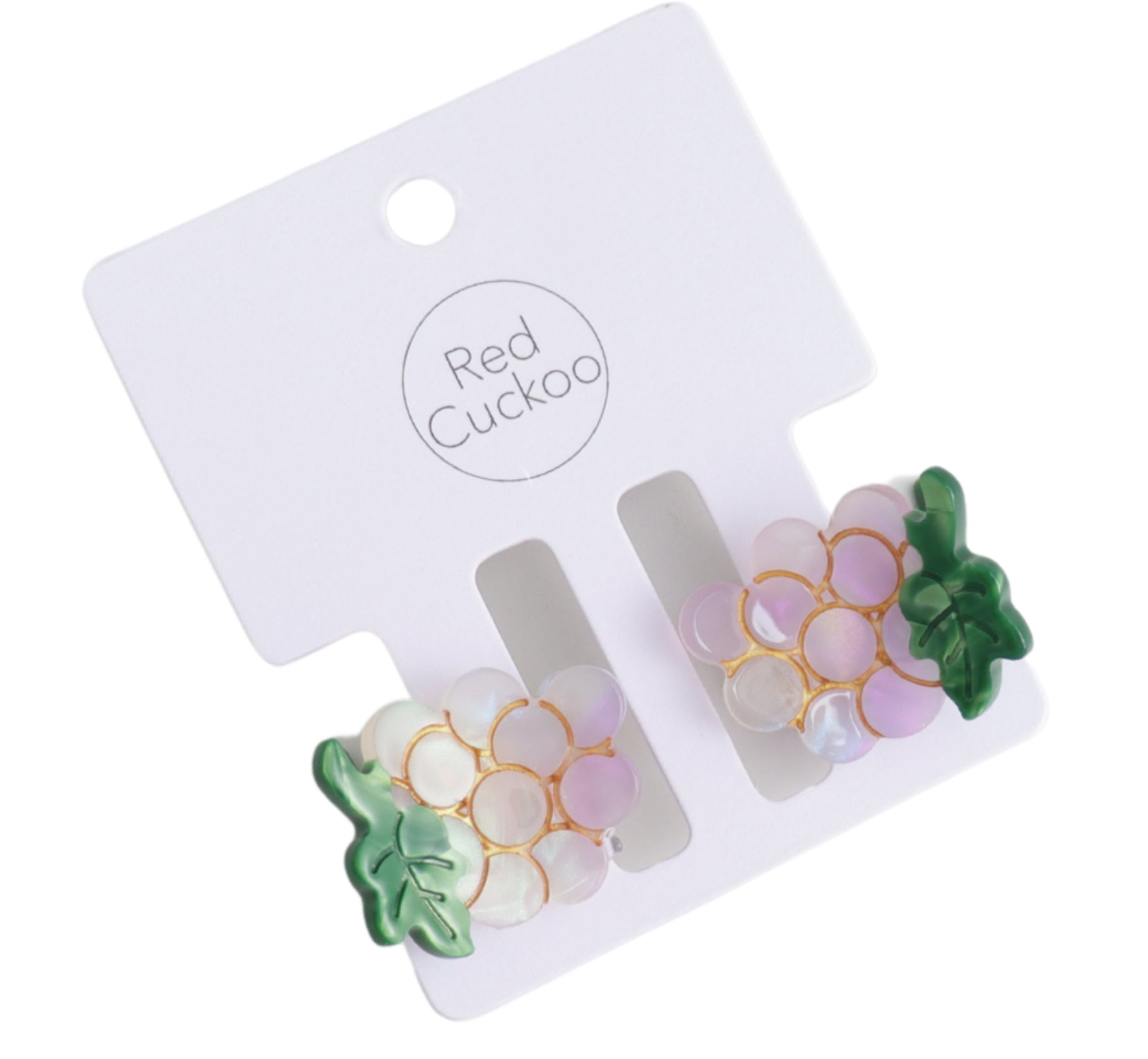 Grapes Hair Claw Clips Twin Pack