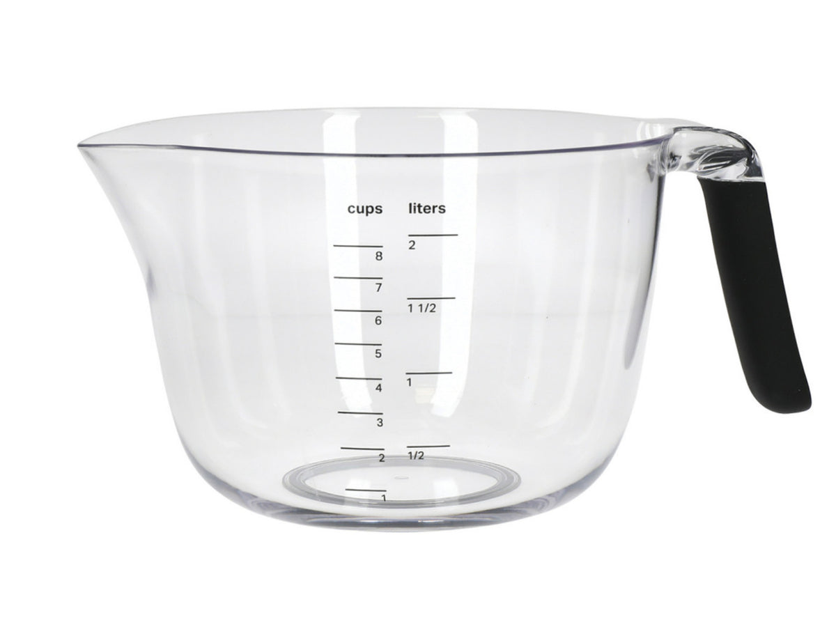 KitchenAid Mixing and Measuring Bowl with Handle Black