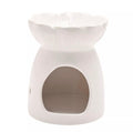 Hestia Flower Wax Melt Holder White