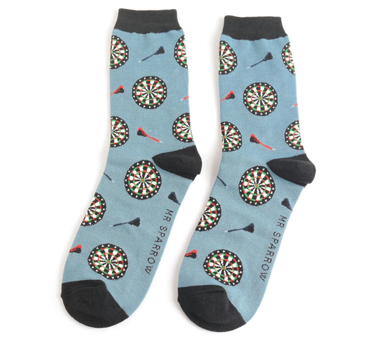 Mr Sparrow Dark Board Denim Socks