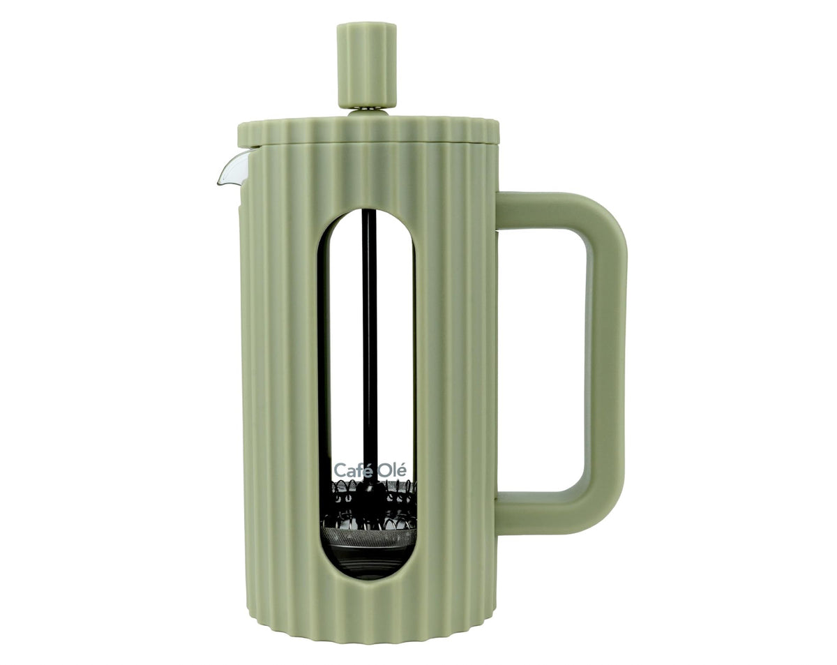 Cafe Ole Ciao 8 Cup Cafetiere Green