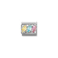 Nomination Composable Classic Link, Trilogy Colour Mix CZ 330329/20