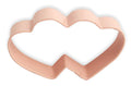 Cookie Cutter Double Heart Pink