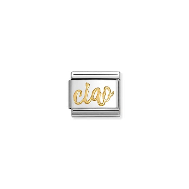Nomination Composable Classic Link in gold CIAO 030107/32