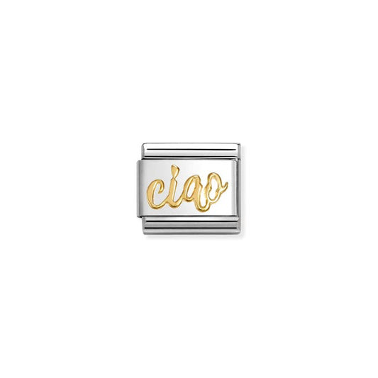 Nomination Composable Classic Link in gold CIAO 030107/32