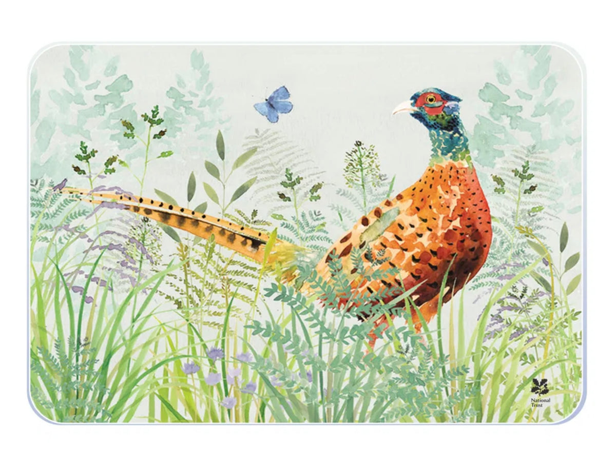 National Trust Worktop Protector Pheasant 40x30cm