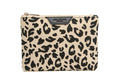 Alice Wheeler Light Leopard Print Pouch