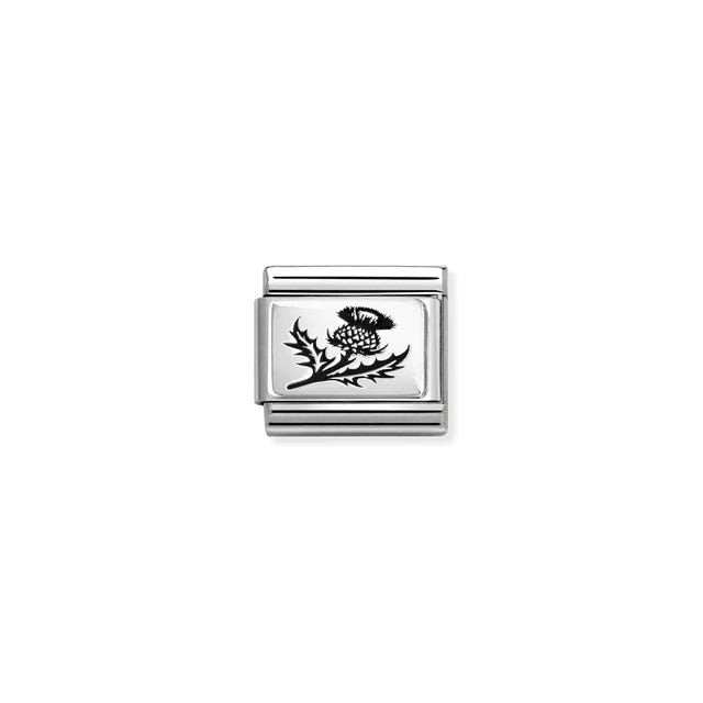 Nomination Composable Link, Silver Thistle 330111/54