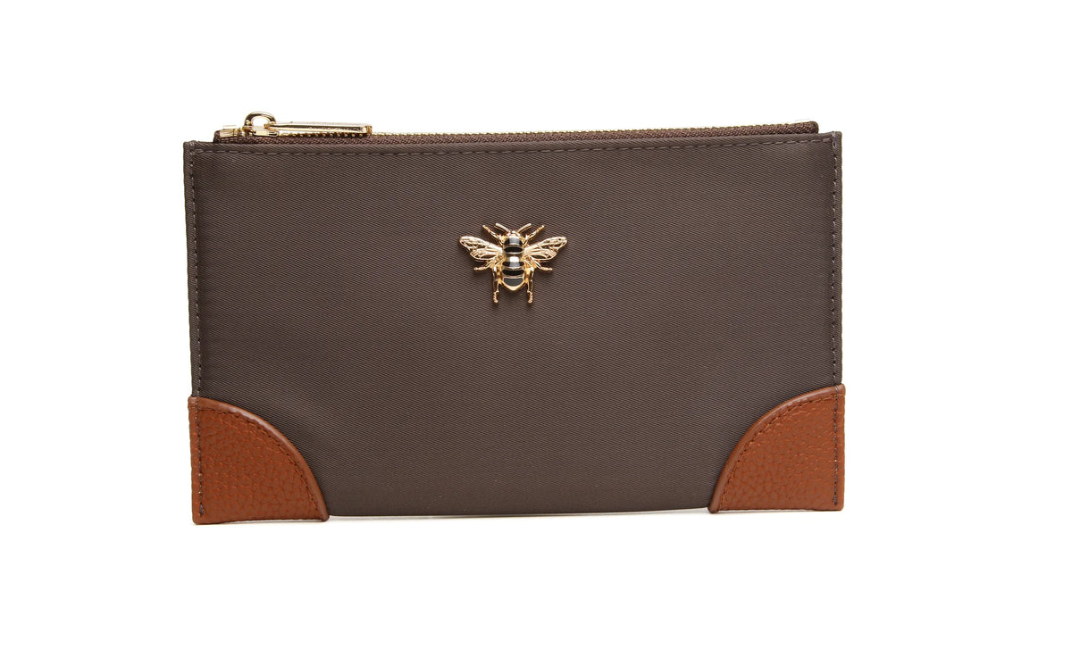 Alice Wheeler Chocolate Brompton Purse