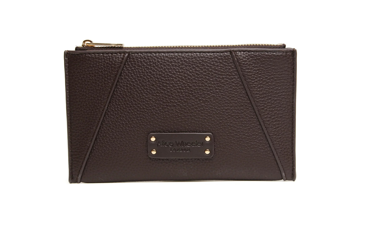 Alice Wheeler Chocolate Kensington Purse