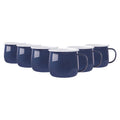 Argon Enamel Belly Mug Navy 375ml