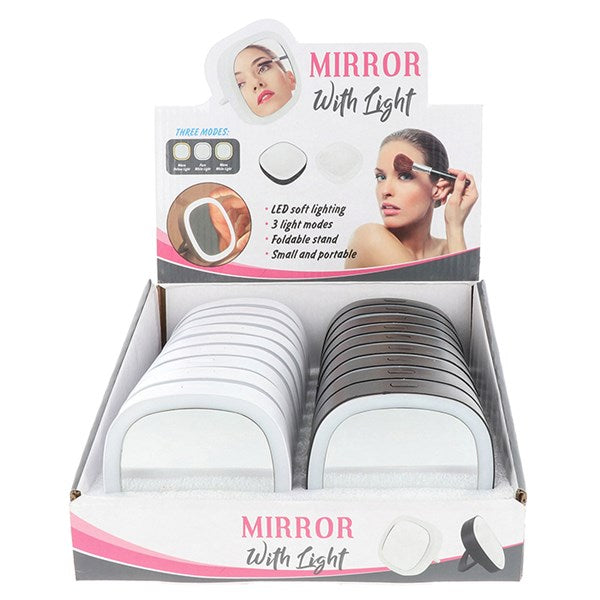 LED Pocket Vanity Mirror