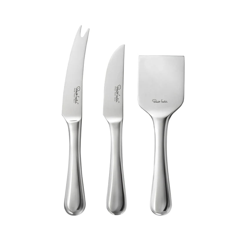 Robert Welch Radford Bright Cheese Chisel and Knives Set 3 piece