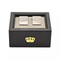 Harvey Makin Criss-cross Square Cufflinks