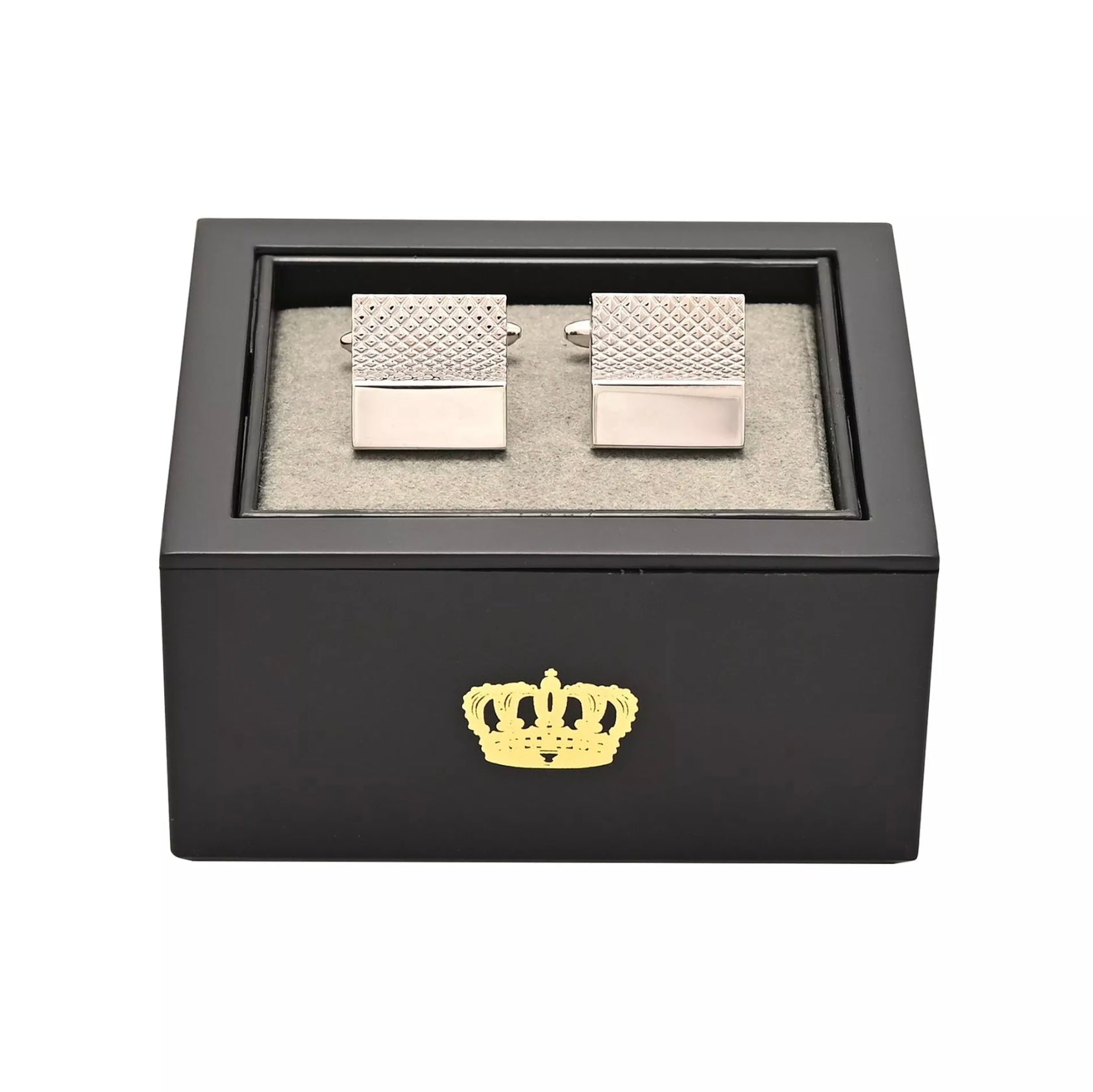 Harvey Makin Criss-cross Square Cufflinks