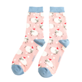 Santa Sheep Dusky Pink