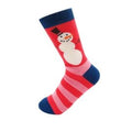 Snowman Stripes Red