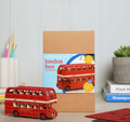Apples To Pears 3D Paper Craft Kit - London Bus