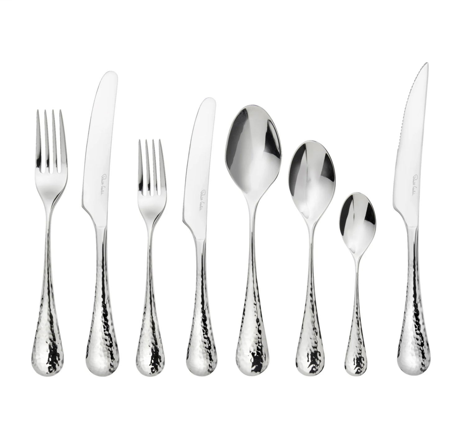 Robert Welch Honeybourne Bright 48 Piece Cutlery Set including 6 Steak Knives