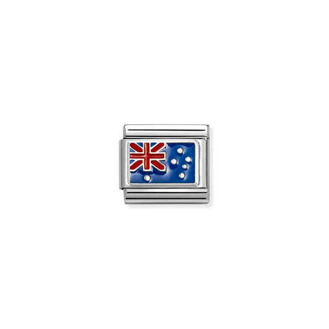 COMPOSABLE LINK, SILVER AUSTRALIA FLAG