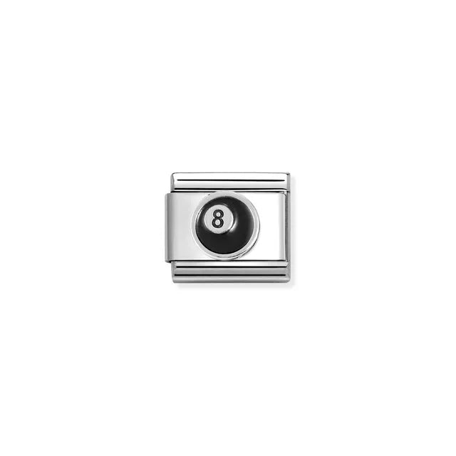 COMPOSABLE CLASSIC LINK, 8 BALL BLACK