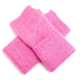 Fuchsia Fingerless Gloves