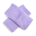 Purple Fingerless Gloves