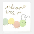 Caroline Gardner Card Caterpillar New Baby