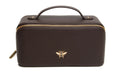 Alice Wheeler Chocolate Train Case