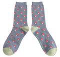 Miss Sparrow Little Mushrooms Socks Blue