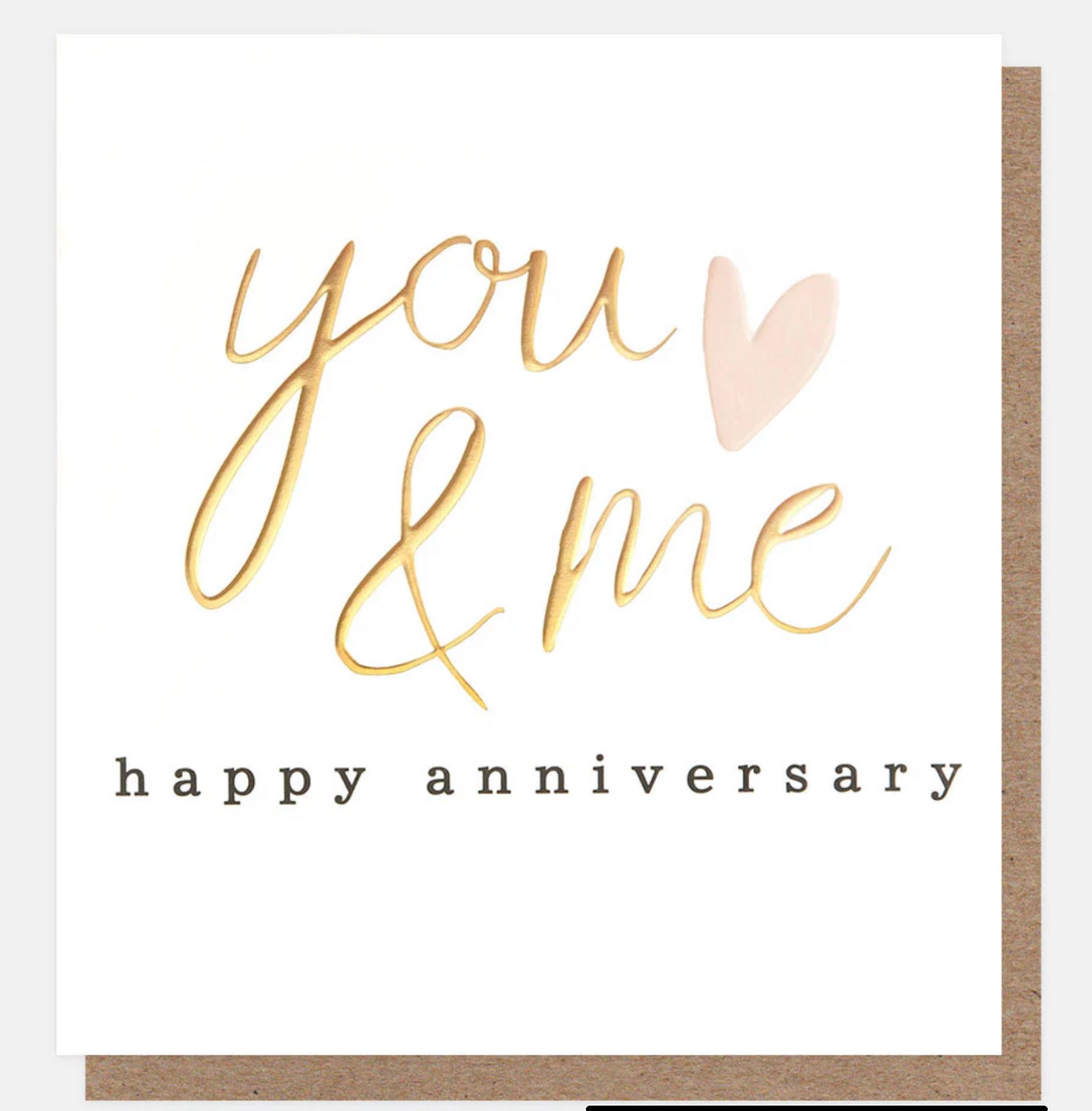 Caroline Gardner You & Me Anniversary Card