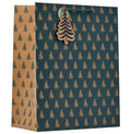 Nordic Spruce Christmas Gift Bag Large
