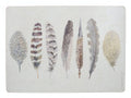 Creative Tops Premium Feathers Placemats Set Of 4