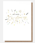 Caroline Gardner Confetti Christening Card