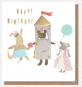 Caroline Gardner Princess Animals Birthday Card