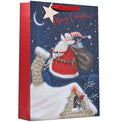 Jolly Santa Christmas Gift Bag Extra Large