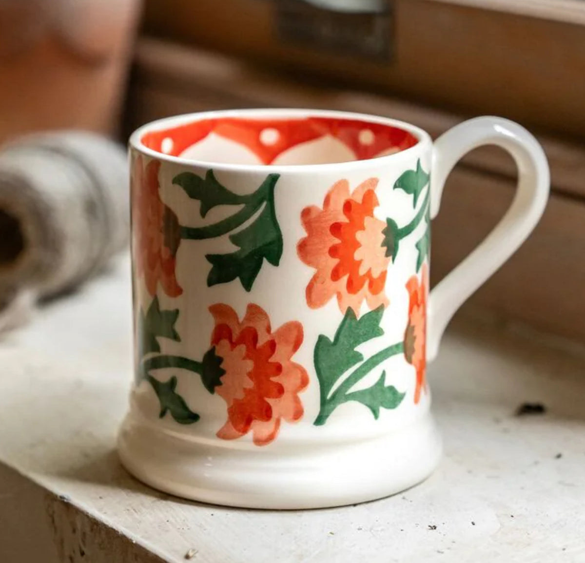 Emma Bridgewater Chrysanthemum 1/2 Pint Mug