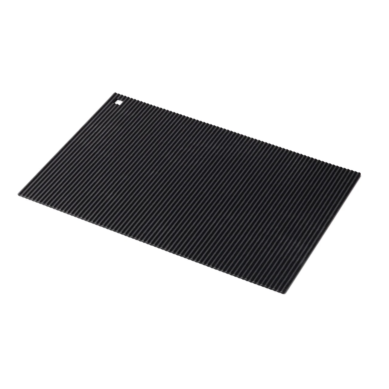 Zeal Silicone Trivet Jumbo Rectangular Hot Mat Black