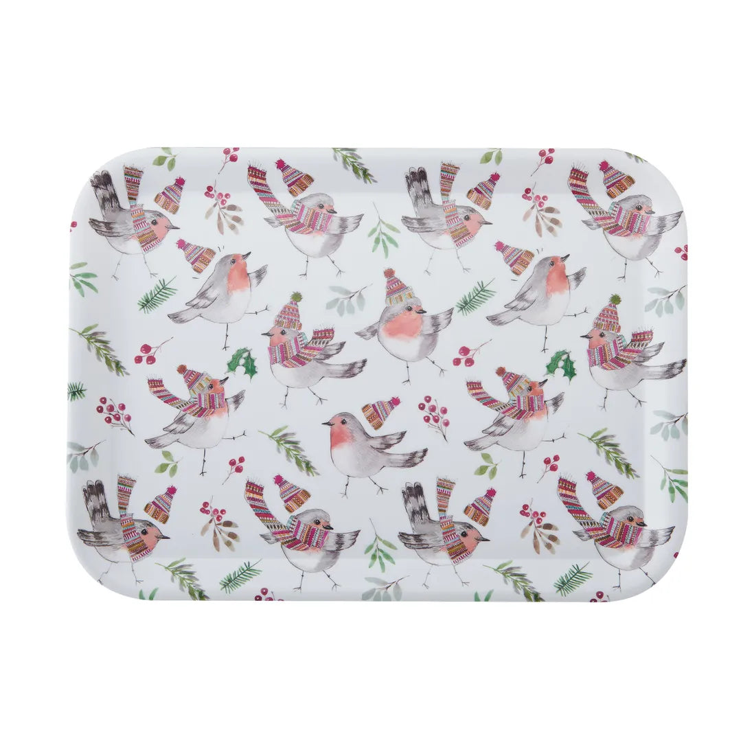 Mikasa Tipperleyhill Robin Rectangular Tray Large 43.5cm