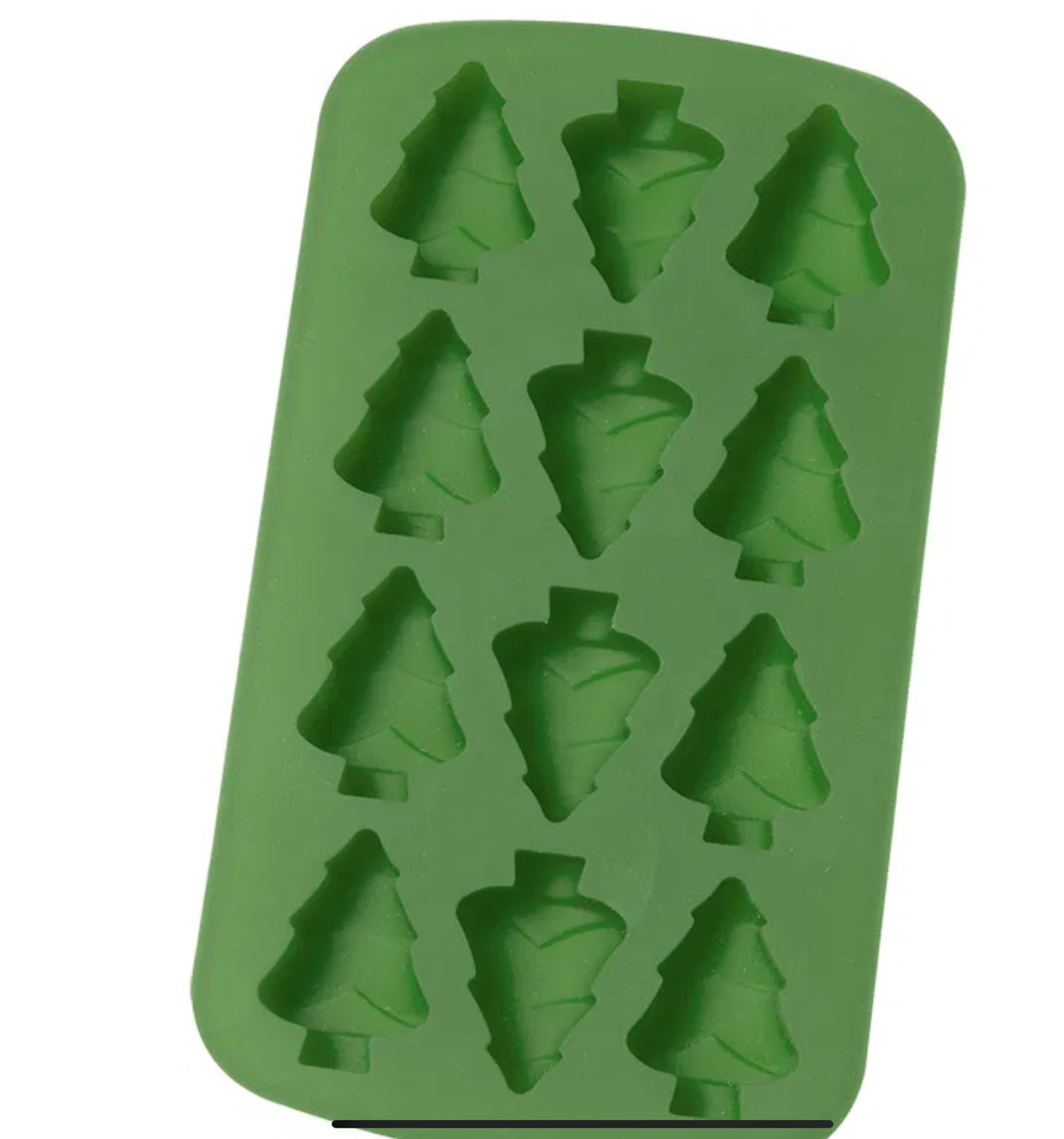 Eddingtons Christmas Tree Silicone Ice Cube Or Chocolate Mould Tray
