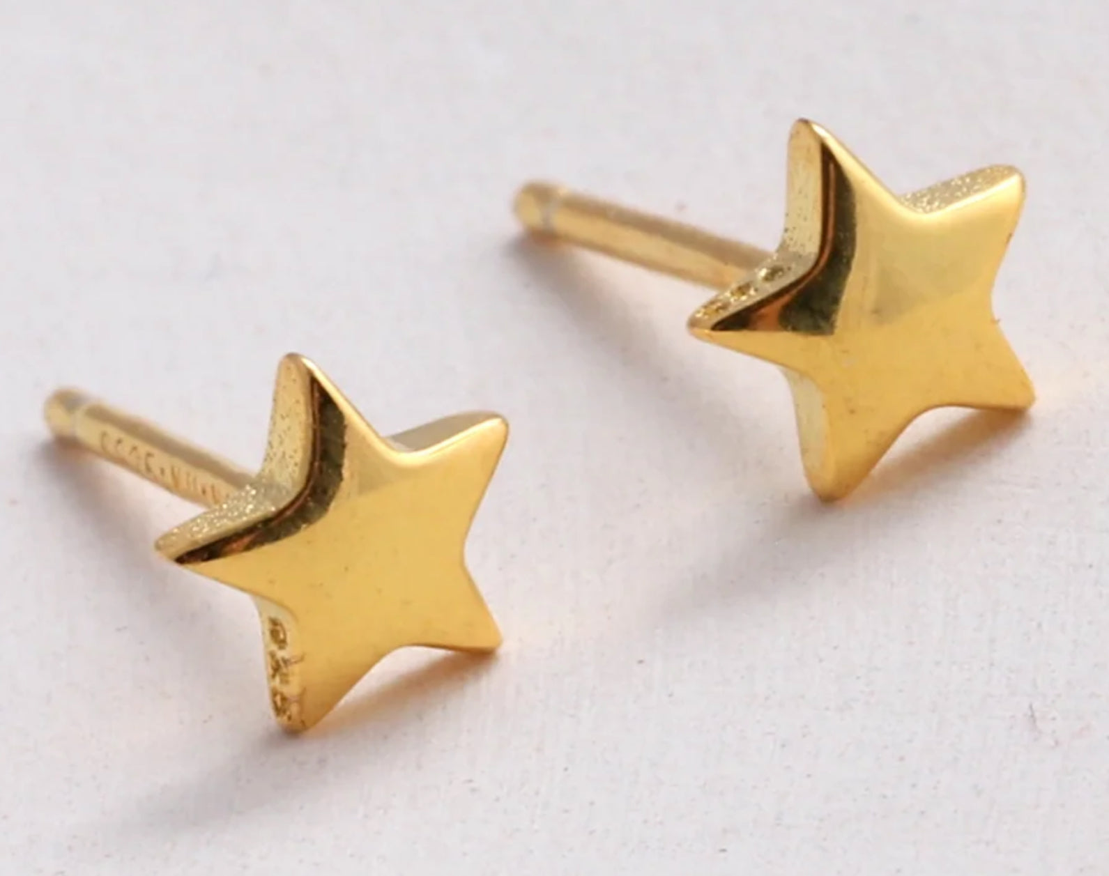 Attic Creations Earrings In A Message Bottle Make A Wish Gold