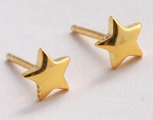 Attic Creations Earrings In A Message Bottle Make A Wish Gold