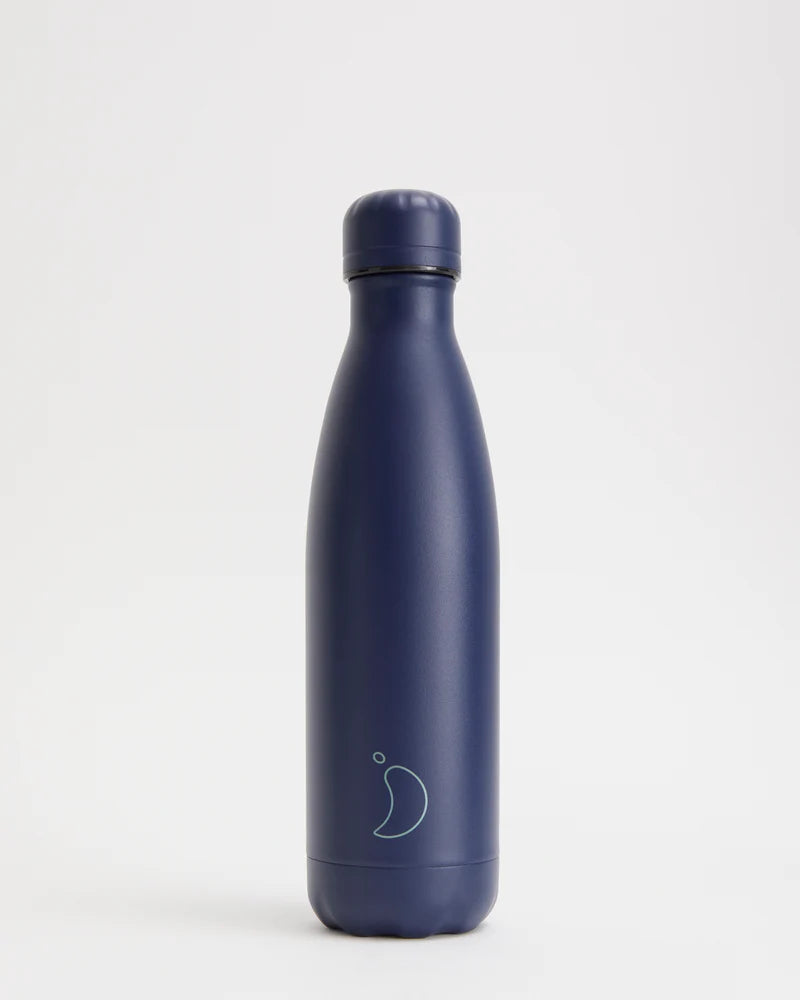Chilly’s Water Bottle Navy 500ml
