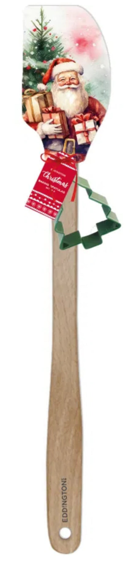 Eddingtons Christmas Silicone Spatula And Christmas Tree Cutter Winter Wonderland