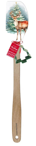 Eddingtons Christmas Silicone Spatula And Christmas Tree Cutter Winter Wonderland