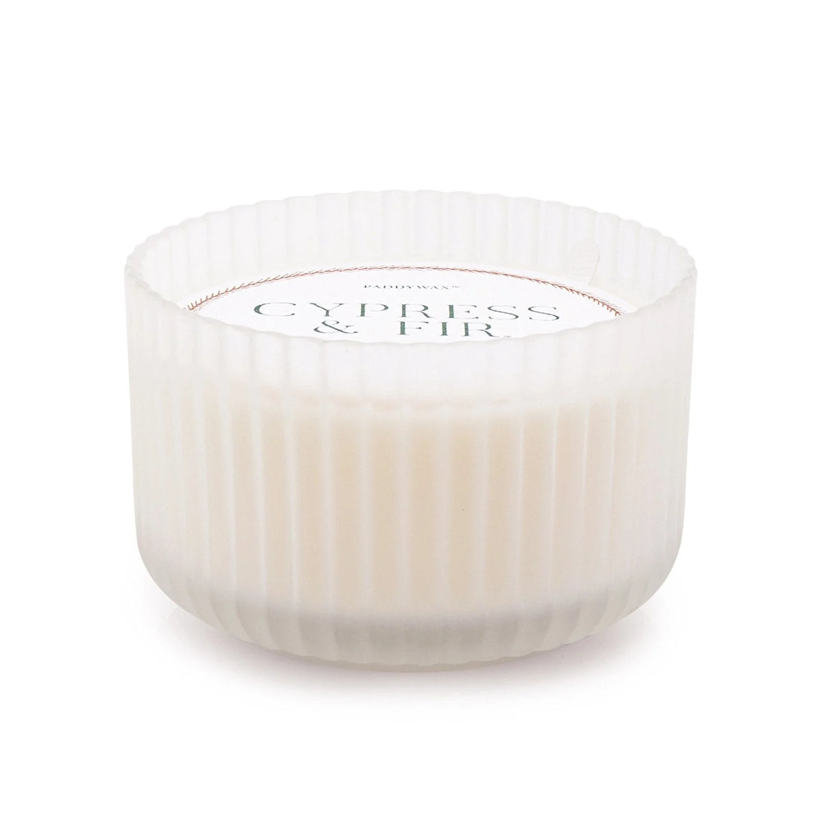 Designworks Cypress And Fir 3 Wick Candle Large White