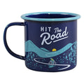 Designworks Enamel Mug Hit The Road