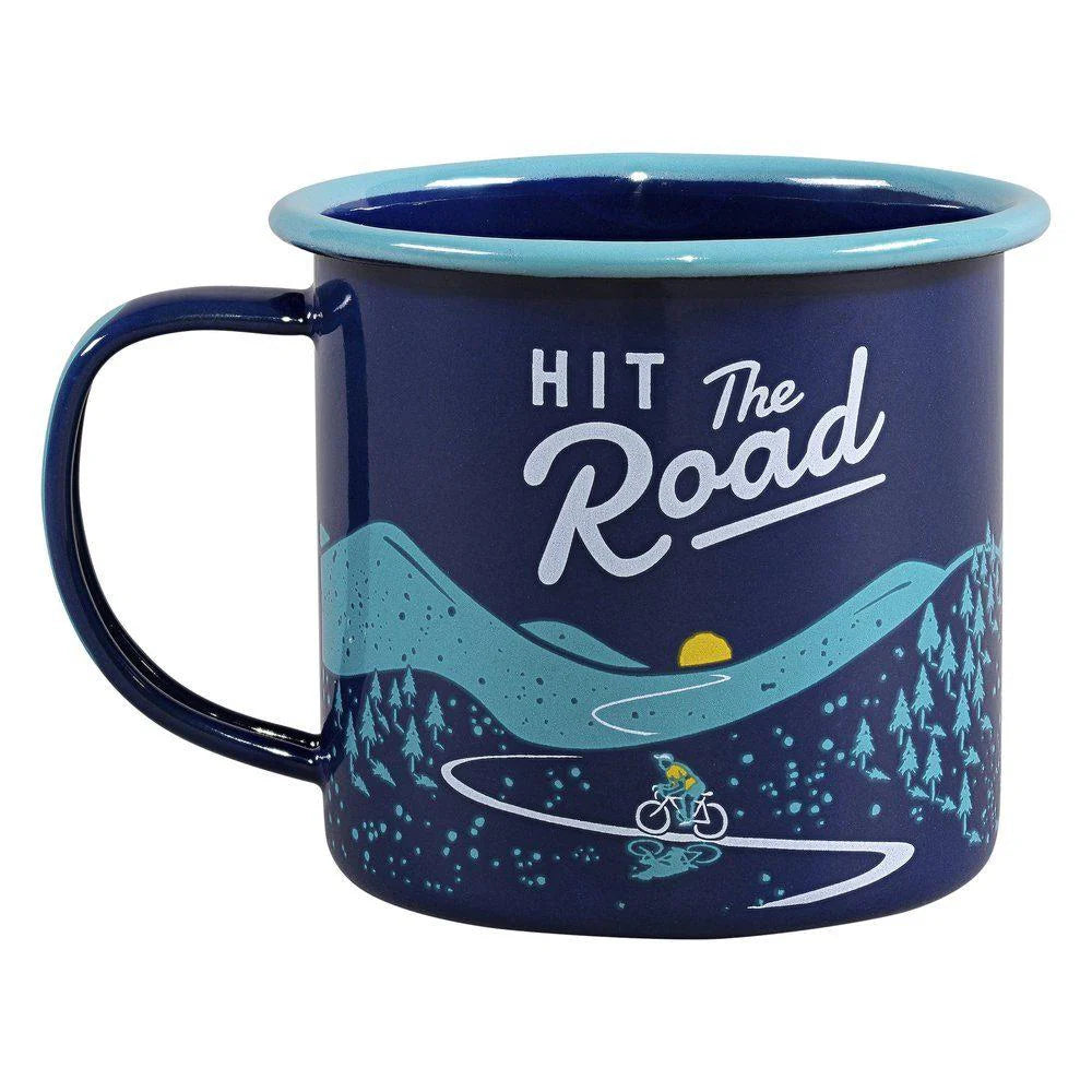 Designworks Enamel Mug Hit The Road