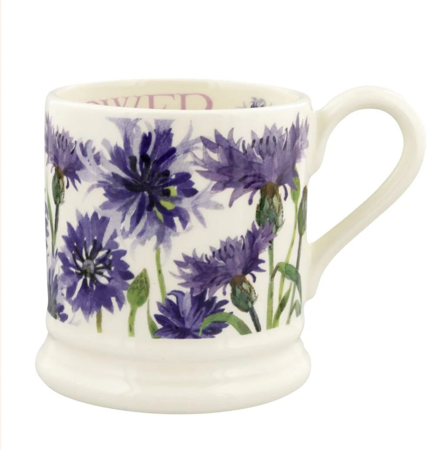 Emma Bridgewater Flowers Cornflower 1/2 Pint Mug
