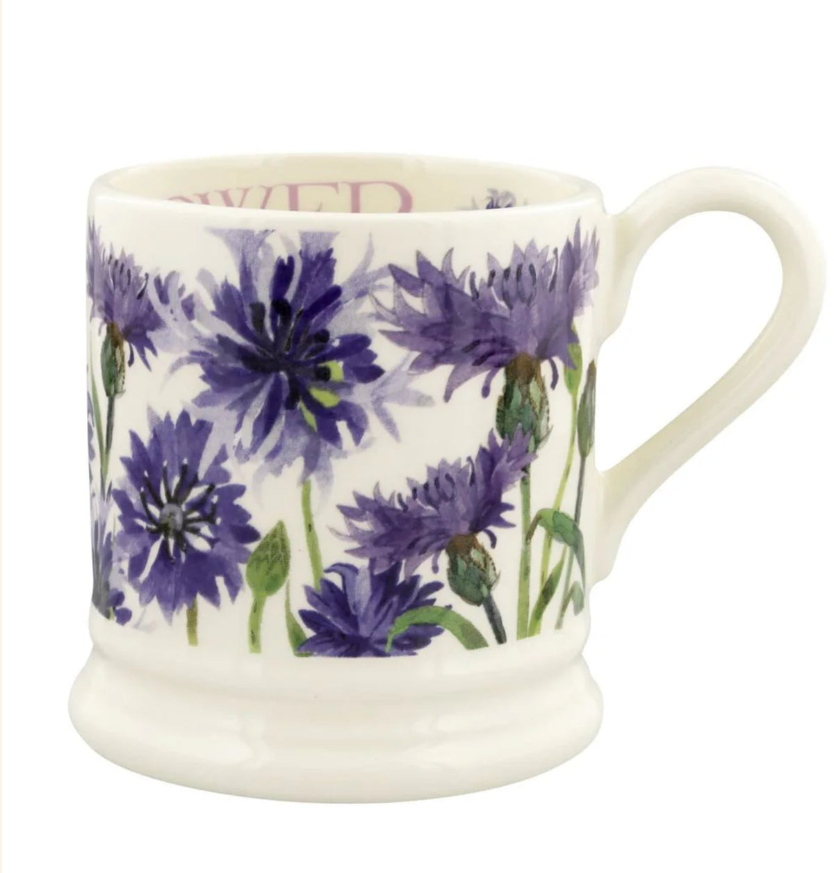 Emma Bridgewater Flowers Cornflower 1/2 Pint Mug